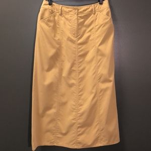 Chic Talbots Midi A-line Khaki